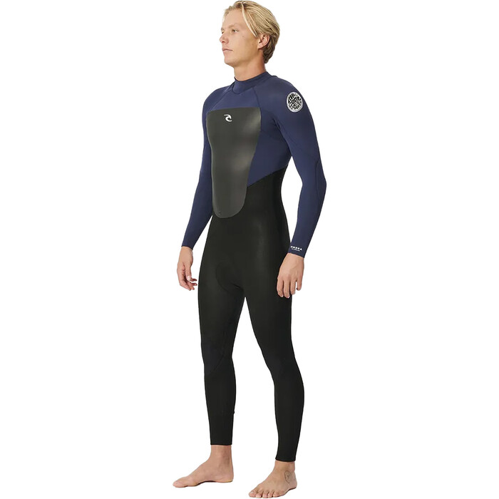 2024 Rip Curl Mens Omega 3/2mm Back Zip Wetsuit 15IMFS - Slate